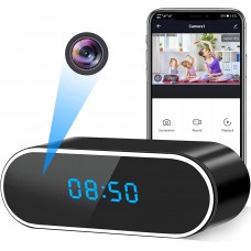 Reloj despertador con cámara wifi Full HD Reloj despertador con cámara wifi Full HD